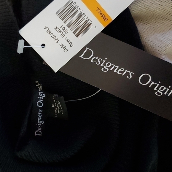 Designers Originals- Women's ARTSY Floral Sweater Top New! Size Small - Picture 4 of 5